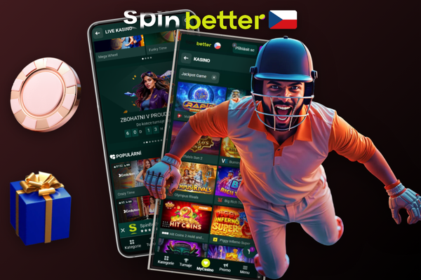 Spinbetter iOS aplikace na iPhonu se živým sportovním přenosem a sázkami