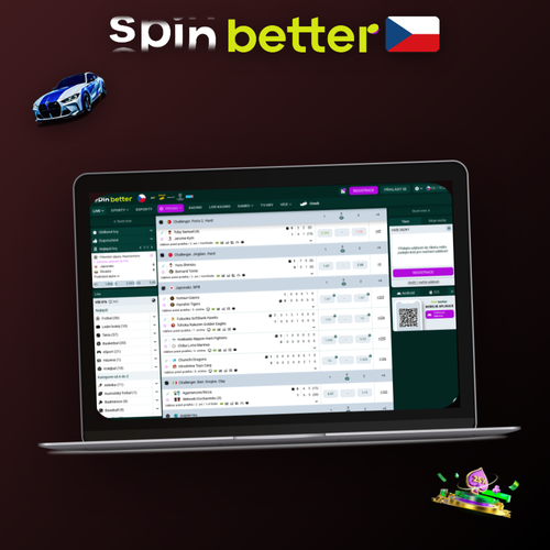 Spinbetter na počítači nabízí plynulý herní zážitek s přehledným menu kasina