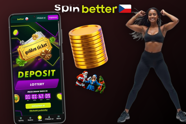 Pokladna Spinbetter s aktivním polem pro bonus kód SPISTART100 a výběrem platební metody
